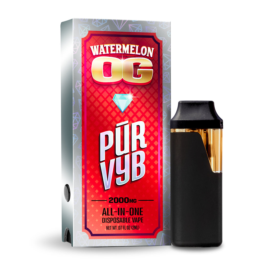 PUR VYB - 2G THCa Live Resin Watermelon OG - Indica